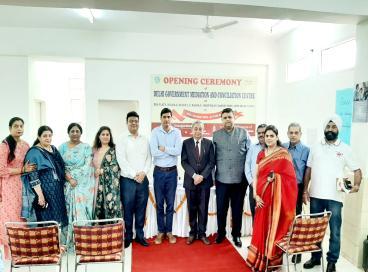Opening Ceremony of Kalkaji Mediation Centre by Sh. Saurabh Bhardwaj, MLA, Delhi on 27.10.2021. 